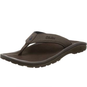 OluKai Ohana Men's Beach Sandals, Quick-Dry Flip-Flop Water resistant. Size 8